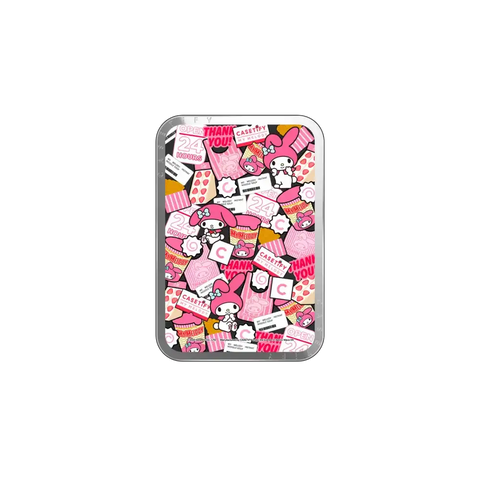 My Melody Sticker Snappy Cardholder Stand