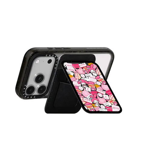My Melody Sticker Snappy Cardholder Stand