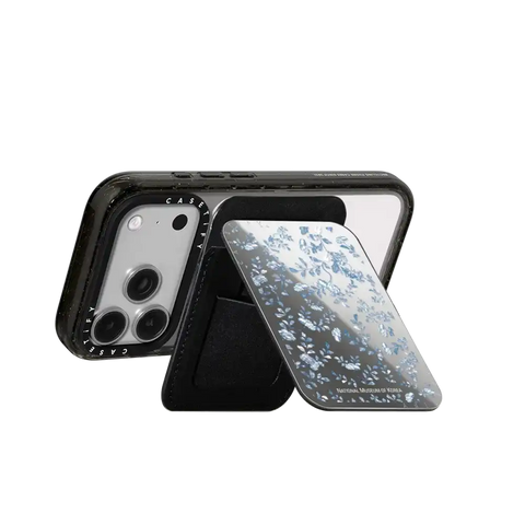 NMK Blue Nacre Snappy Cardholder Stand