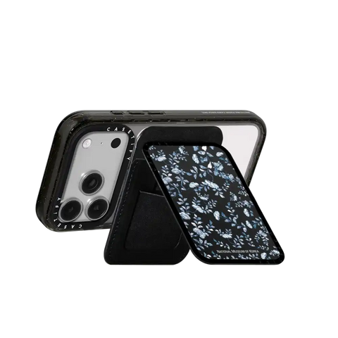 NMK Blue Nacre Snappy Cardholder Stand