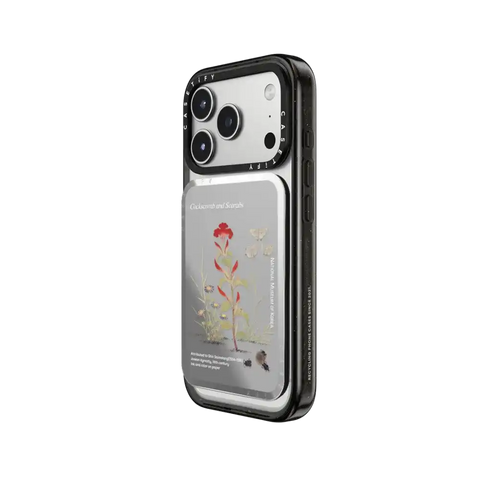NMK Cockscomb and Scarabs Snappy Cardholder Stand