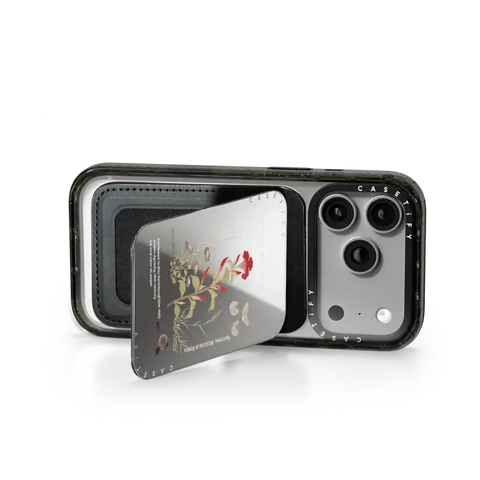 NMK Cockscomb and Scarabs Snappy Cardholder Stand