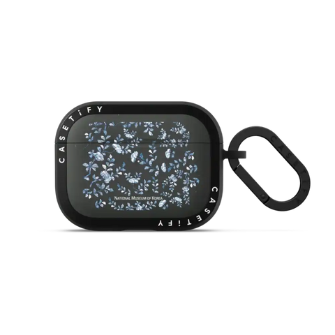 NMK Blue Nacre Earbuds Case - Black Case Edition