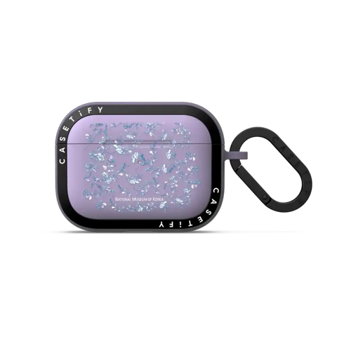 NMK Blue Nacre Earbuds Case - Black Case Edition