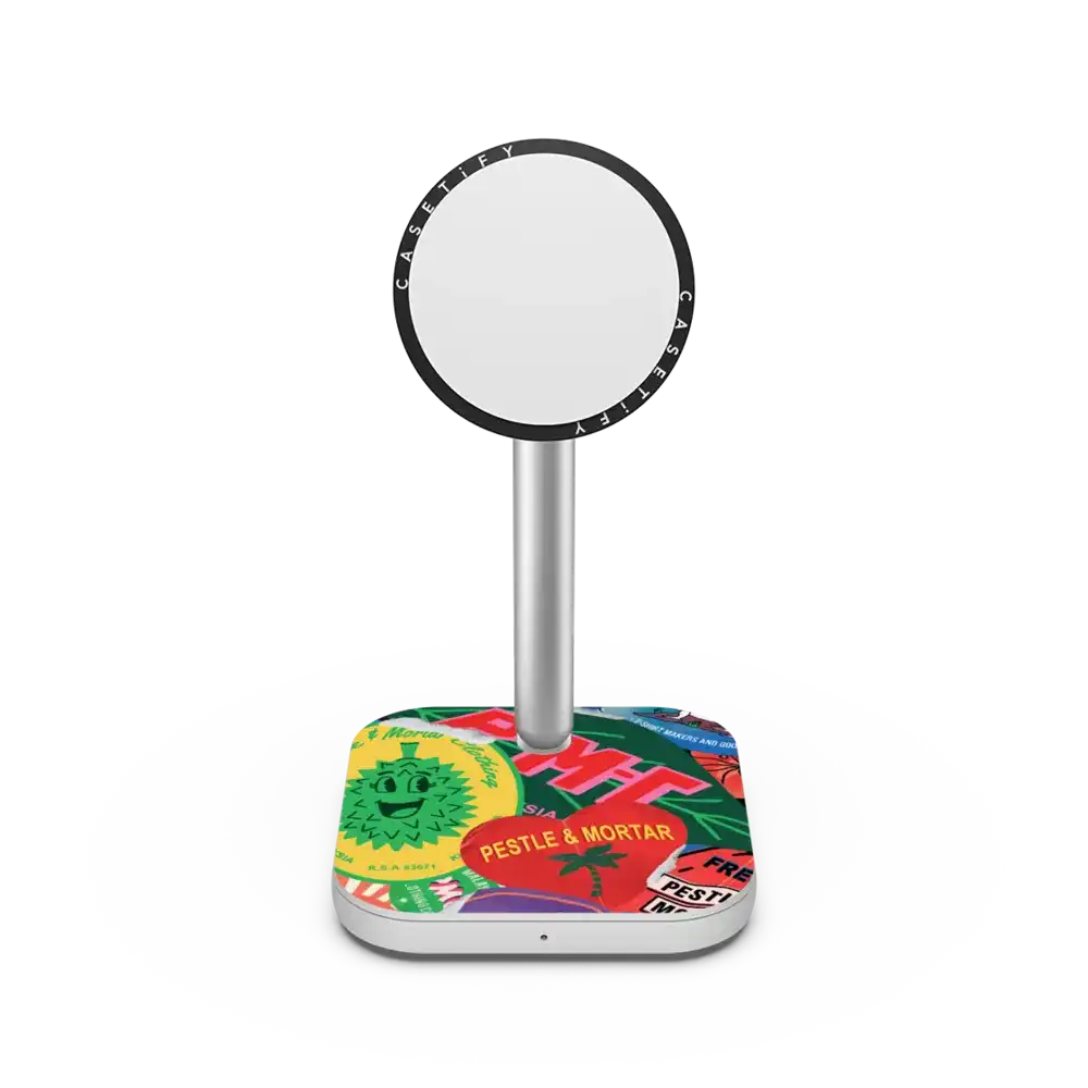Fruit Stickers 2-in-1 Charging Stand