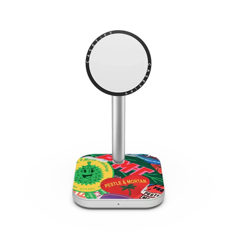 Fruit Stickers 2-in-1 Charging Stand