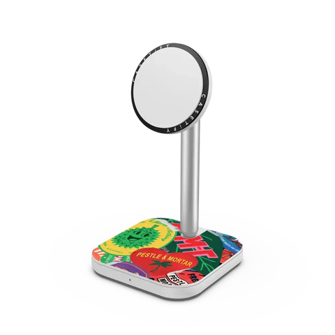 Fruit Stickers 2-in-1 Charging Stand