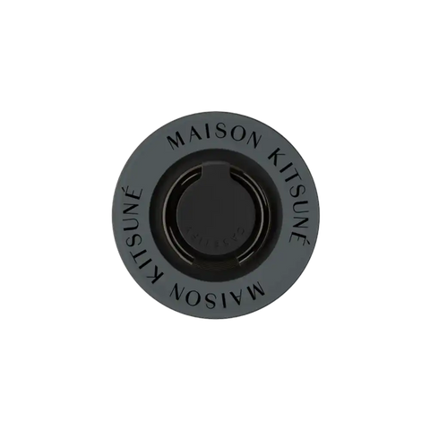 Maison Kitsuné Slate Grey Snappy Ring Holder