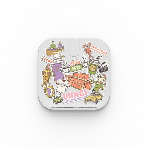 FRIENDS Stickermania PowerThru 2-in-1 Charging Stand