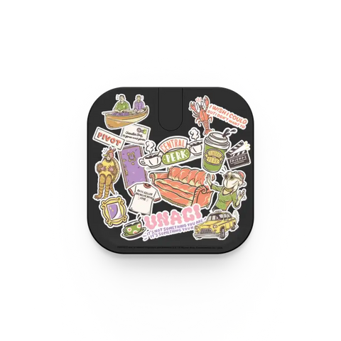 FRIENDS Stickermania PowerThru 2-in-1 Charging Stand
