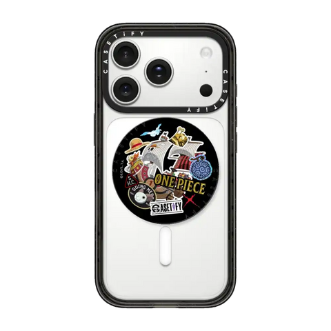 ONE PIECE 25th Straw Hat Crew Sticker Snappy Grip Stand