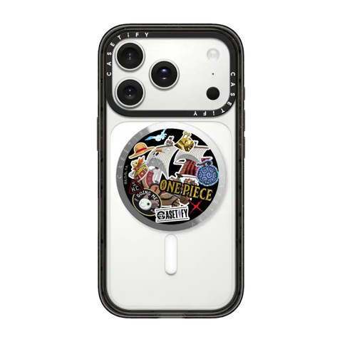 ONE PIECE 25th Straw Hat Crew Sticker Snappy Grip Stand