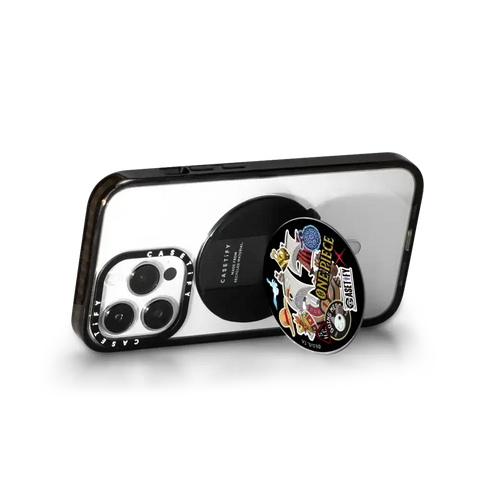 ONE PIECE 25th Straw Hat Crew Sticker Snappy Grip Stand
