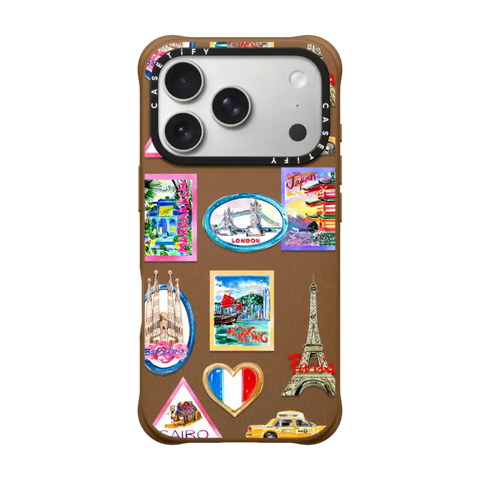 Vintage Luggage Stickers