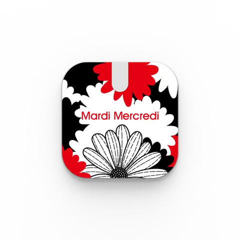 Mardi Mercredi Flower Camouflage Red PowerThru 2-in-1 Charging