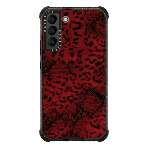 Dark Red Leopard