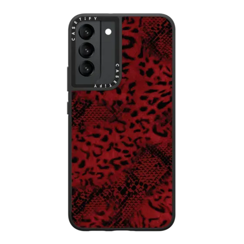 Dark Red Leopard