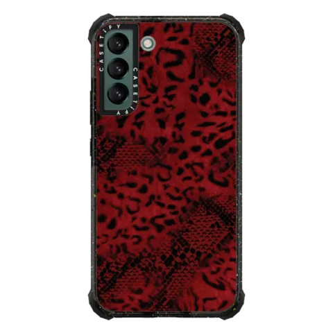 Dark Red Leopard