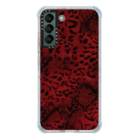 Dark Red Leopard