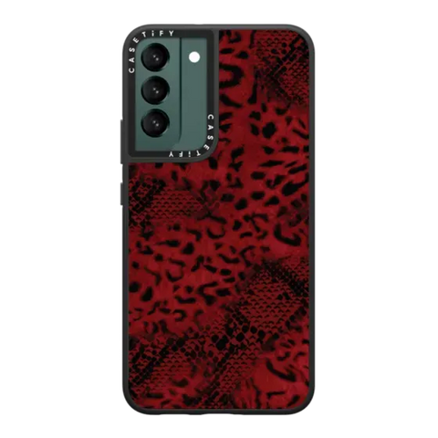 Dark Red Leopard