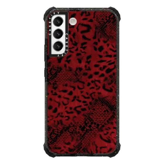 Dark Red Leopard