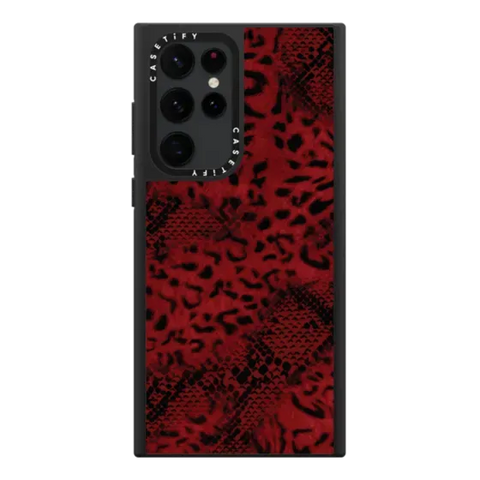 Dark Red Leopard