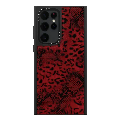 Dark Red Leopard