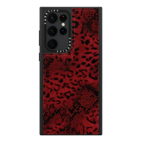 Dark Red Leopard