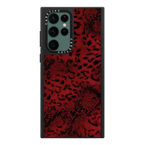 Dark Red Leopard