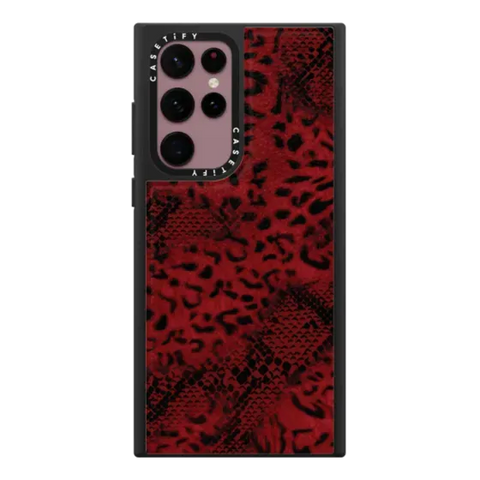 Dark Red Leopard