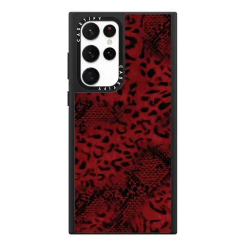 Dark Red Leopard