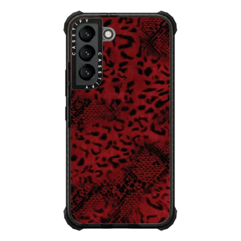 Dark Red Leopard