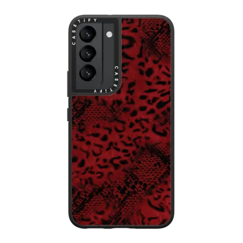Dark Red Leopard