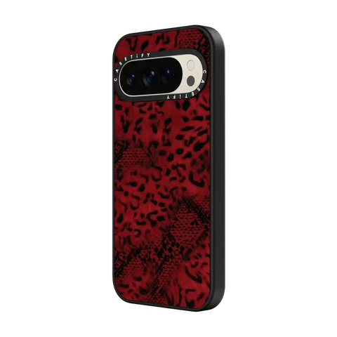 Dark Red Leopard