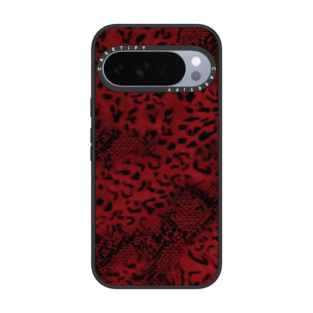 Dark Red Leopard