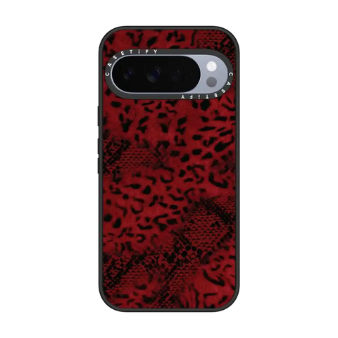 Dark Red Leopard