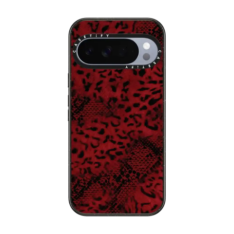 Dark Red Leopard
