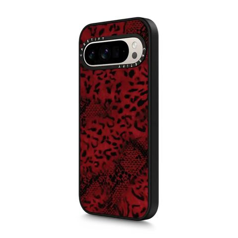 Dark Red Leopard