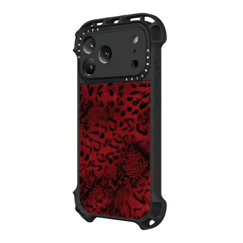 Dark Red Leopard
