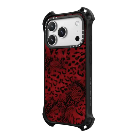 Dark Red Leopard