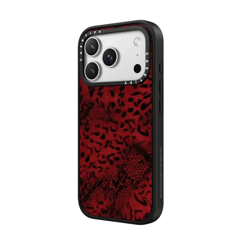Dark Red Leopard