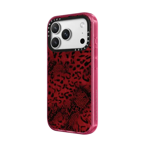 Dark Red Leopard