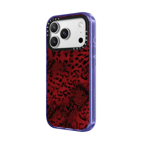 Dark Red Leopard