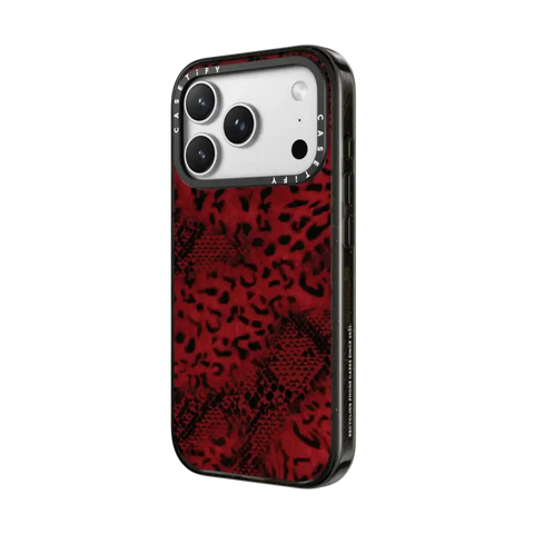 Dark Red Leopard