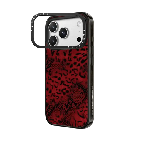 Dark Red Leopard