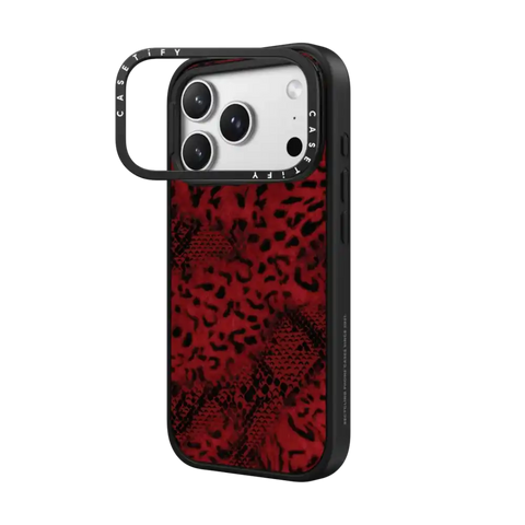 Dark Red Leopard