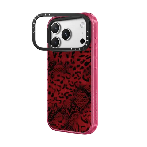 Dark Red Leopard