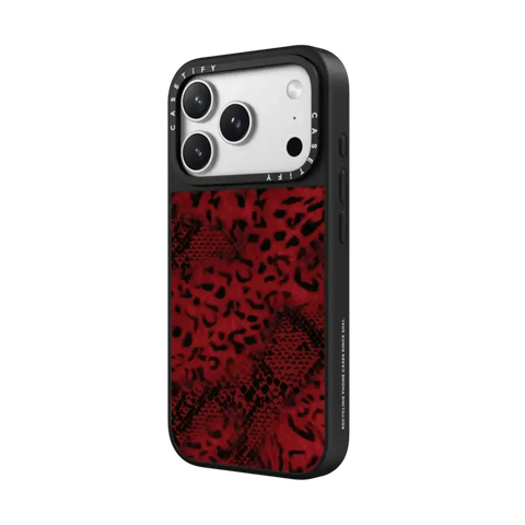 Dark Red Leopard