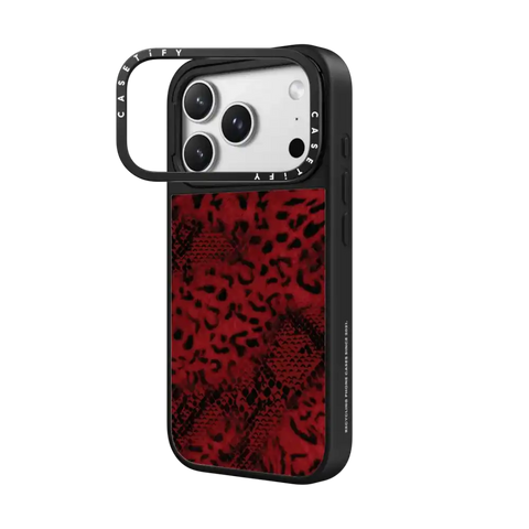 Dark Red Leopard