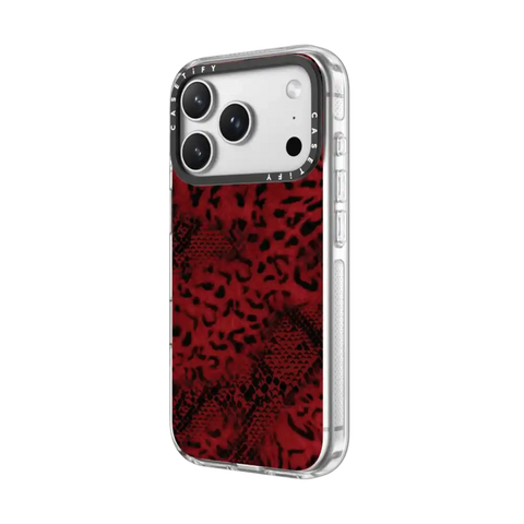 Dark Red Leopard